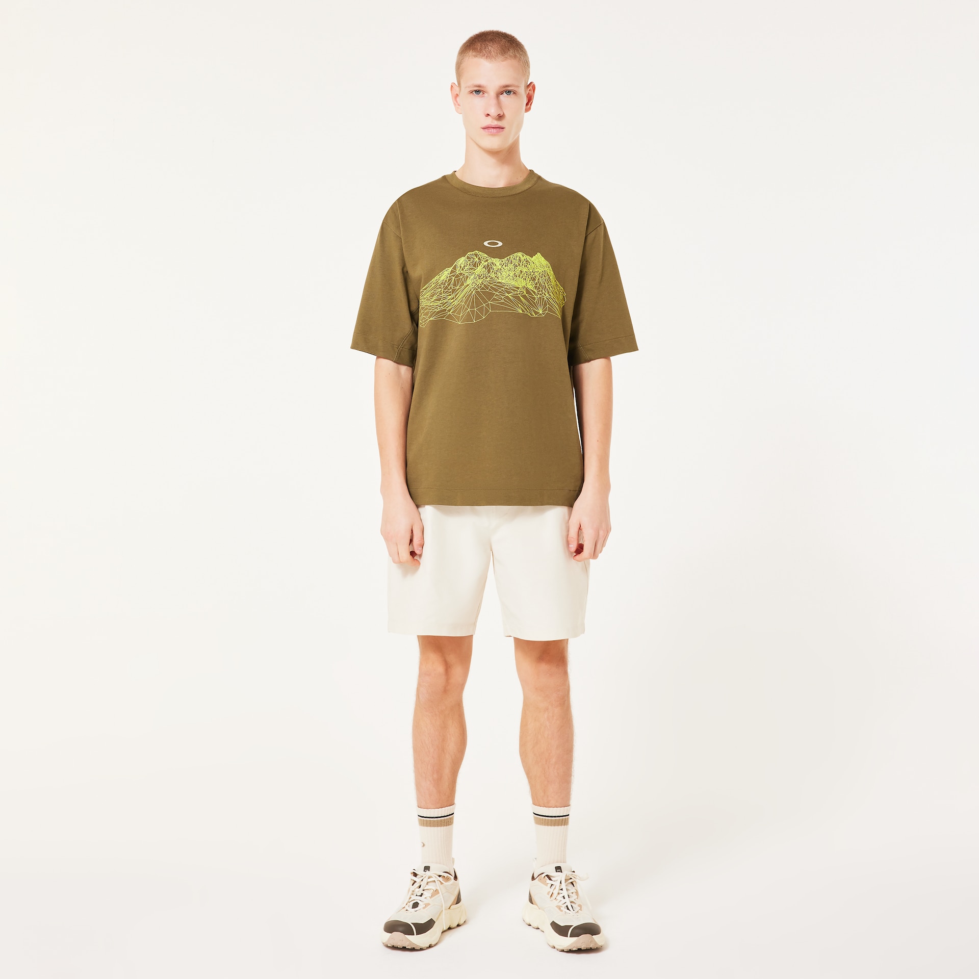 Oakley Wired Mtn Scape Tee in Army Green | Oakley® US