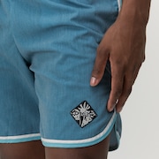 Bermuda Para Água Masc Mod Linear Threads Boardshorts - Legion Blue