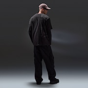 Reserve Strato Panels Tee - Pitch Black