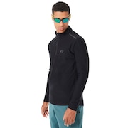 1/4 Zip Baselayer - Blackout