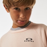 （子供用）Enhance  Fleece Crew Ytr 2.7 - Pink Dust