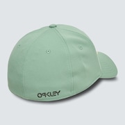 6 Panel Stretch Metallic Hat - New Jade