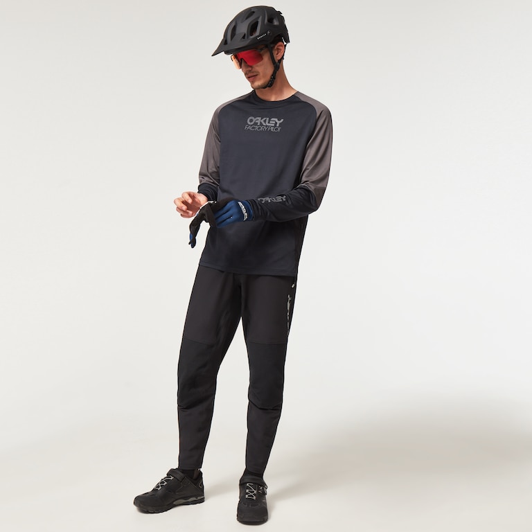 Factory Pilot Mtb Ls Jersey II - Black/Forged Iron