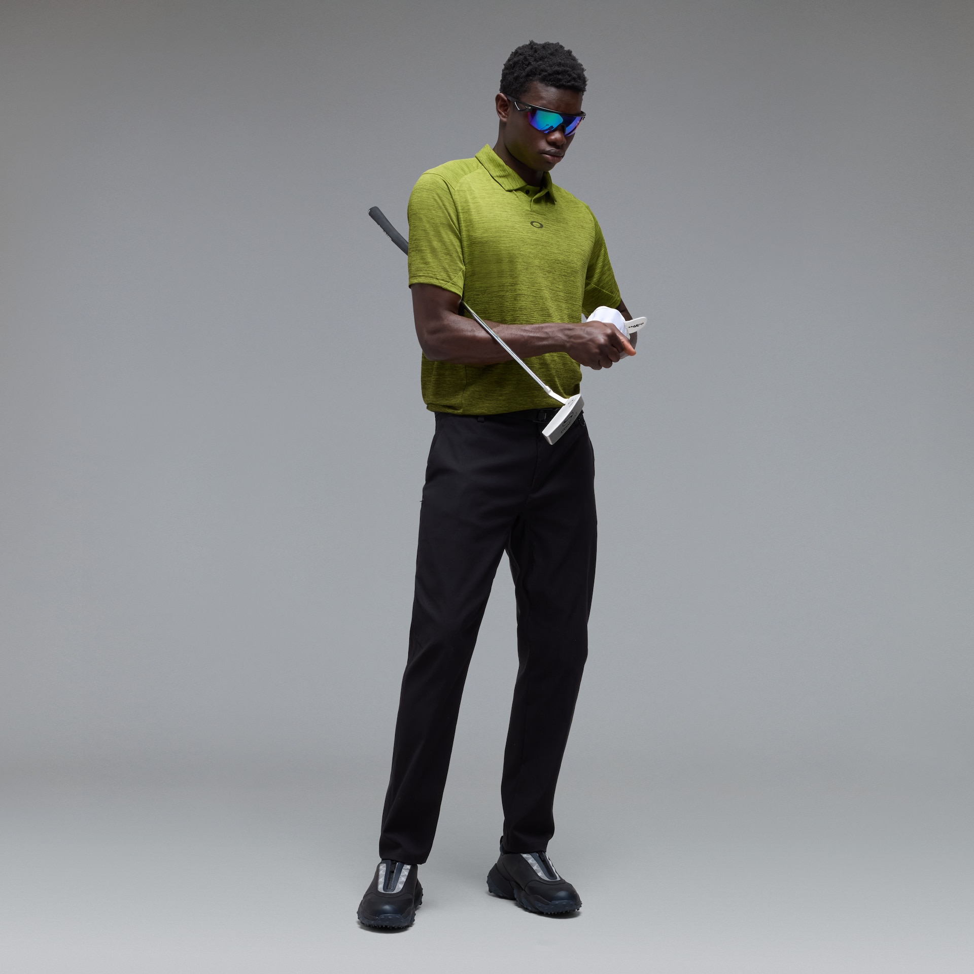 Oakley C1 Gradient Polo In Olive