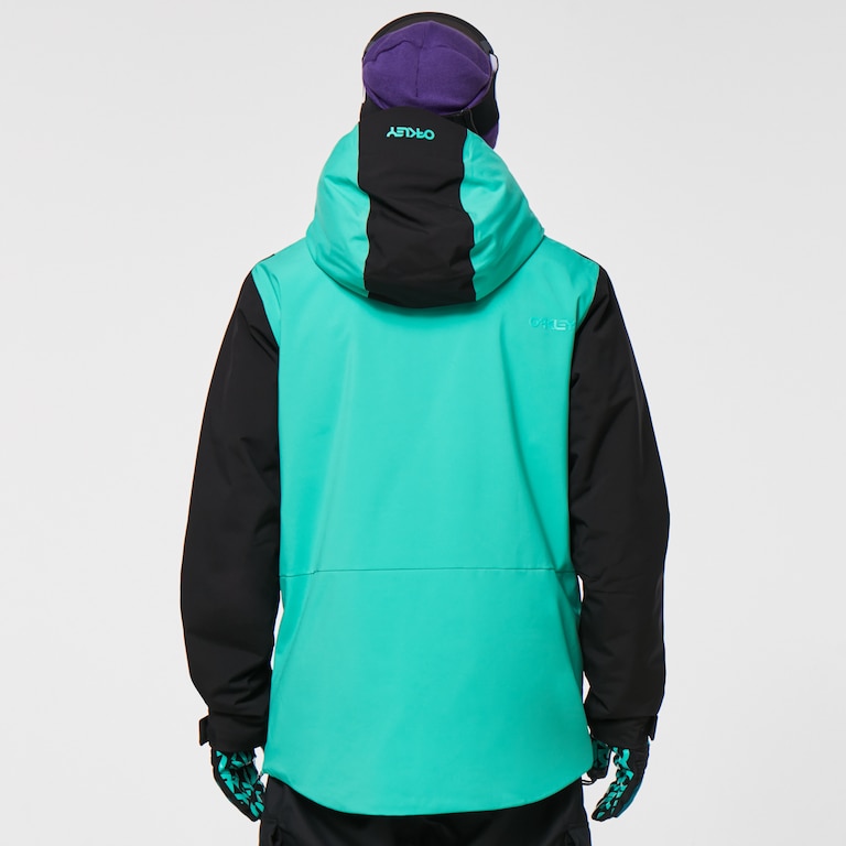 TNP Insulated Anorak - Blackout/Light Emerald