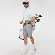 Oakley Blended Stripe Polo - Bay Green