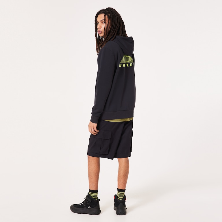 Lined Mountain Bark Hoodie - Blackout