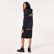 Lined Mountain Bark Hoodie - Blackout