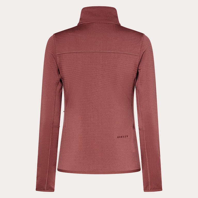 W. Canopy Full Zip Sweatshirt - Rosewood