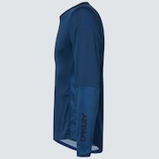 Wmns  Factory Pilot LS Jersey - Poseidon