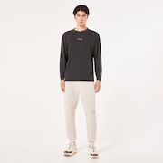 En New Retro L/S Tee Flag 1.7 - Shadow/Black