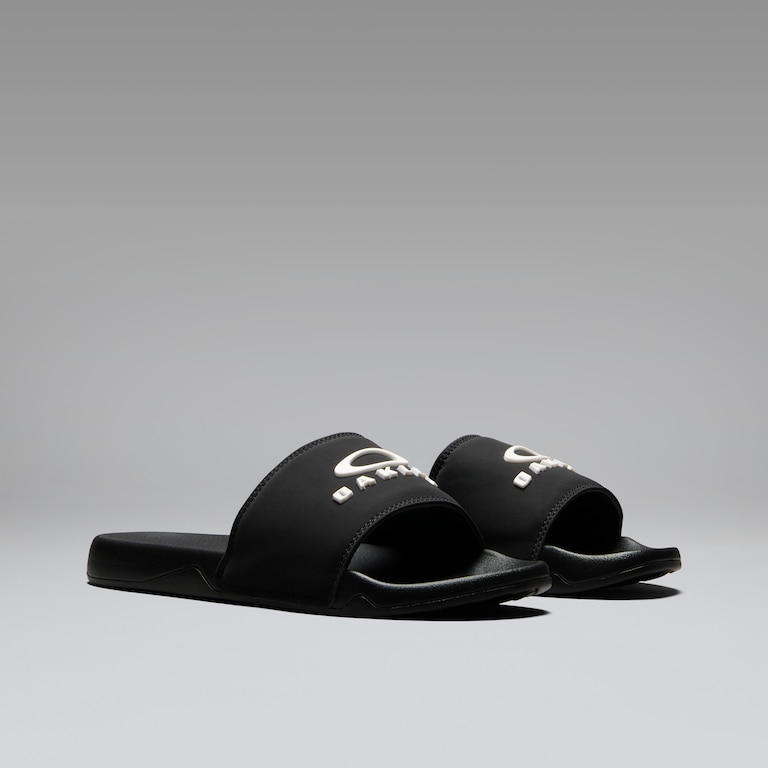 Oakley Zuma Slide - Pitch Black/White