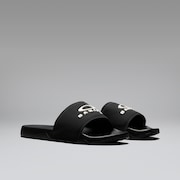 Oakley Zuma Slide - Pitch Black/White