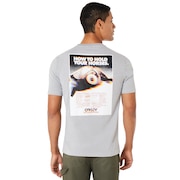Glitch Advertising Short Sleeve - Granite Heather