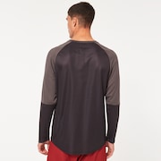 Factory Pilot Mtb LS Jersey - Black/Forged Iron