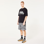 Wired Mtn Scape Tee - Blackout