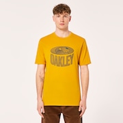 Winter Lines Tee - Amber Yellow