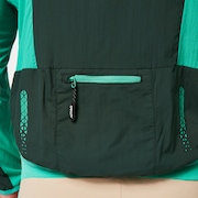 Elements Packable Jacket II - Hunter Green/Mint