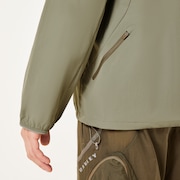 Latitude Flight Convert Shell Tee - Boulder Green