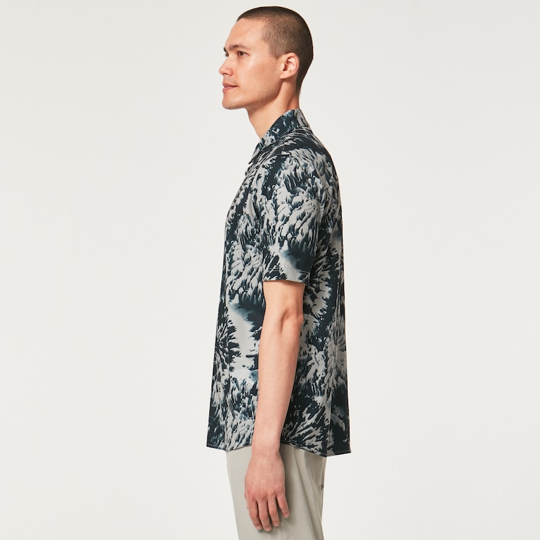 Oakley Mtn Dye Woven - Black Mountain Tie Dye