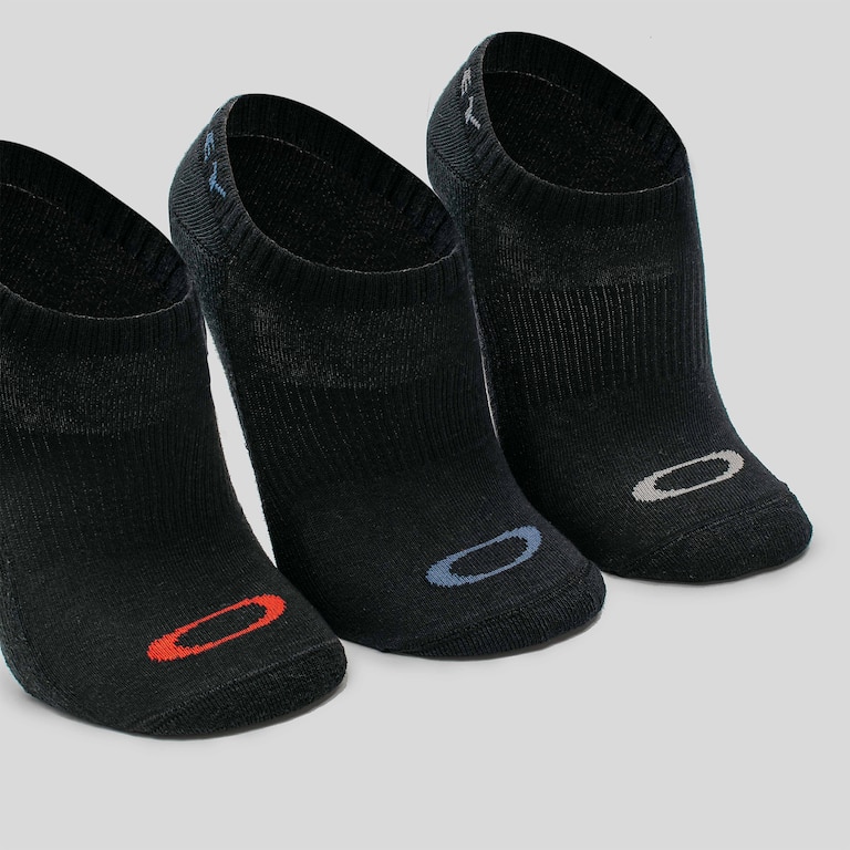 Oakley Bark Low Quarter 3 Pack - Blackout