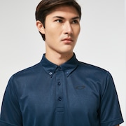 Enhance SS Polo Jacquard 12.0 - Deep Blue