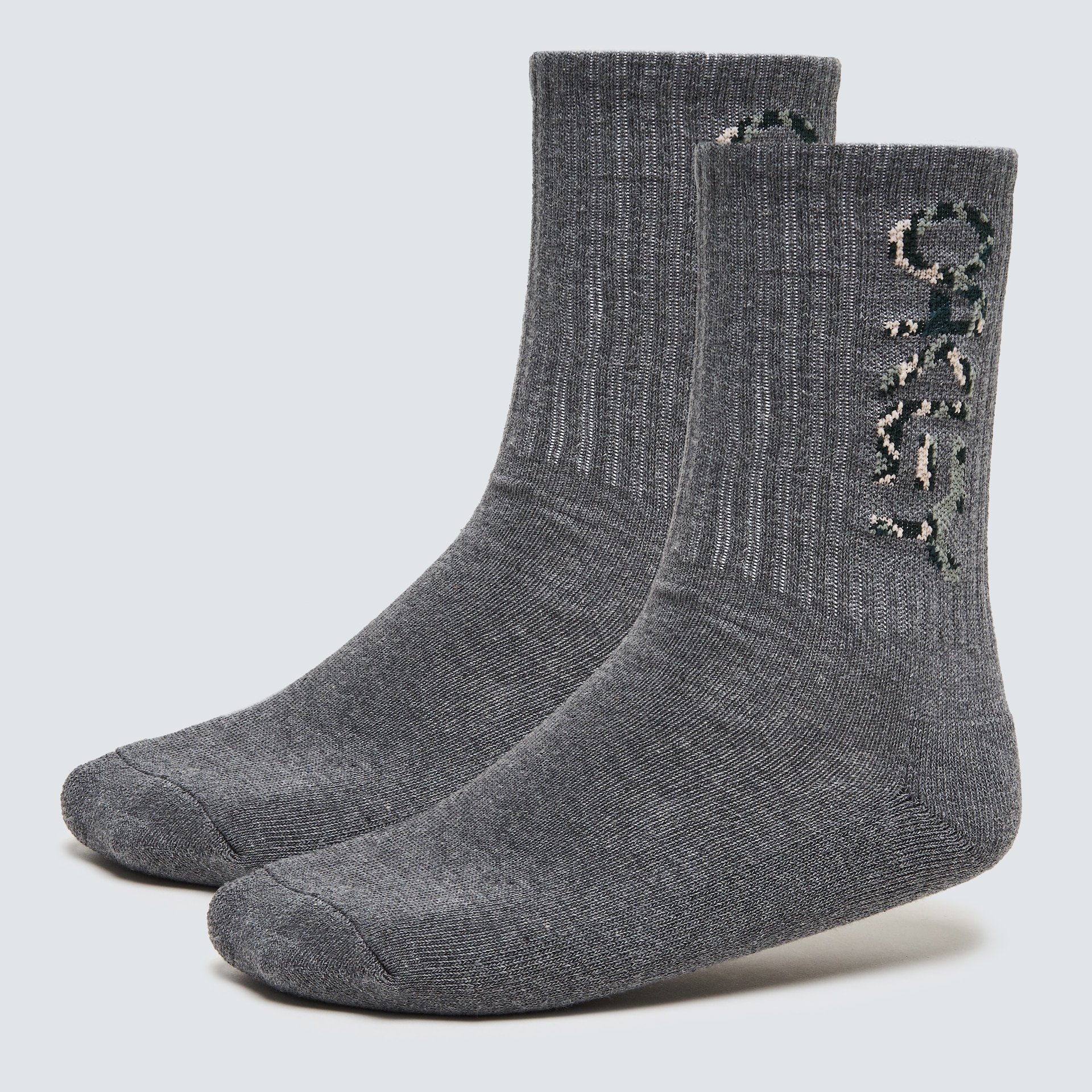 Oakley Men's Gray B1b Socks 2.0 (3 Pcs) - Color: : Medium