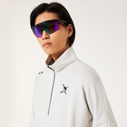 Skull Bulge H/Z Pullover Fleece - Lunar Rock