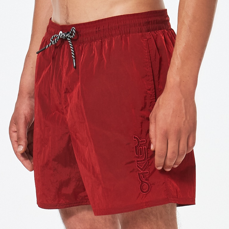 All Day B1B 16" Beach Short - Red Line