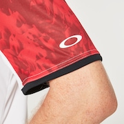 Oakley Mtndye Clrblk Polo - Iron Red