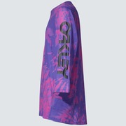 Ride Free 3/4 Jersey - Purple Mountain Td Print