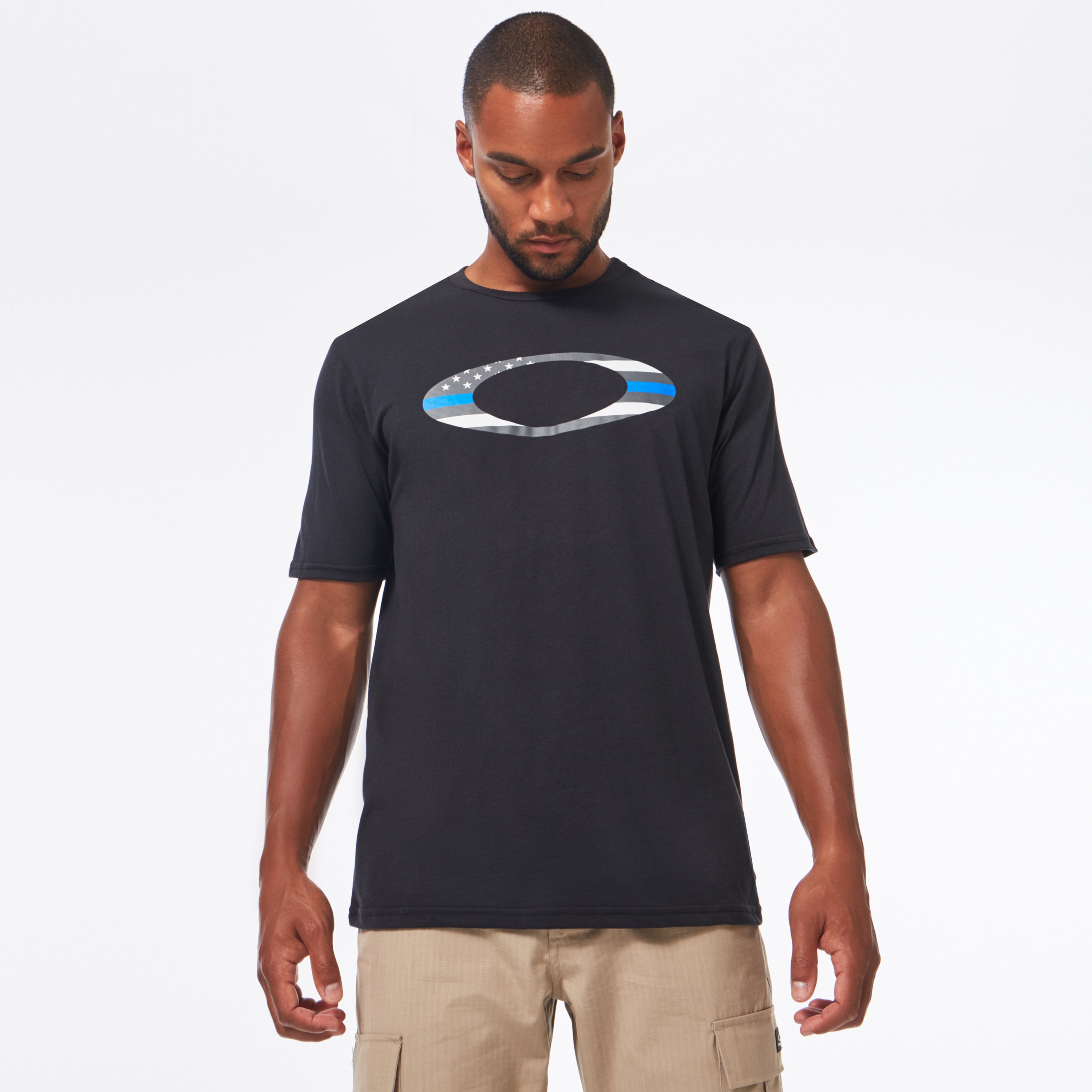 Oakley SI TBL Ellipse Tee in Blackout | Oakley® US