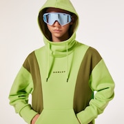 Rosy Rc Fleece Hoodie - Light Green