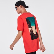 City Sunset Tee - Poppy Red