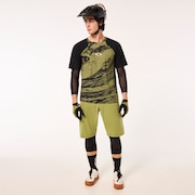 Seeker Airline SS Jersey - Duality Swirl Green/Black