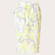 Canary Palms Rc 18" Beachshort - Camo Palm Sulphur