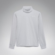 Elevate Embossed LS Mock Shirt - Nickel