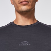 Foundational Heathered SS - Dark Gray Heather