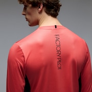 Maven Coast Ls Jersey 2.0 - Gradient Paloma/Black