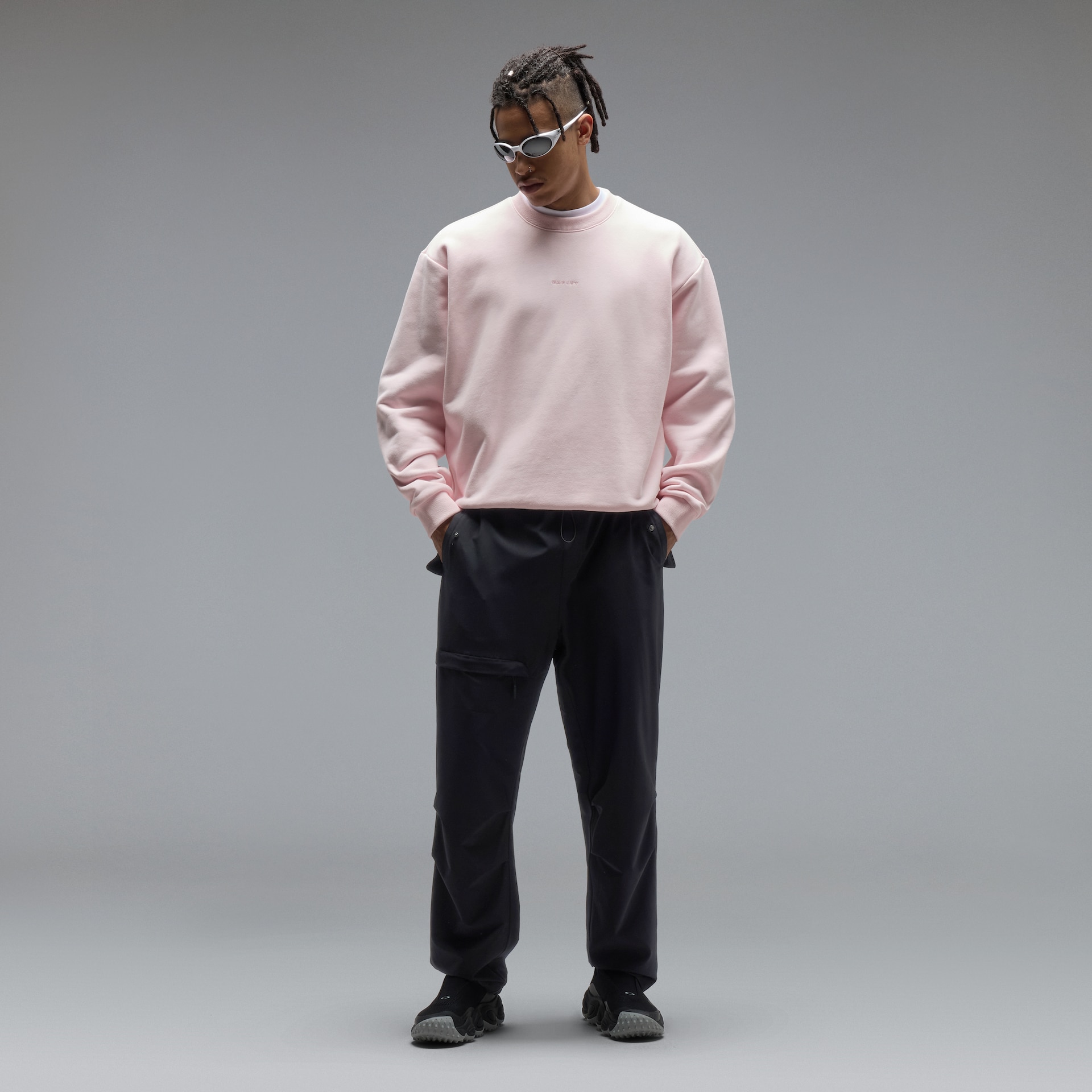 Oakley Men's Soho Gen Crewneck Sweatshirt - Faded Pink Size: M