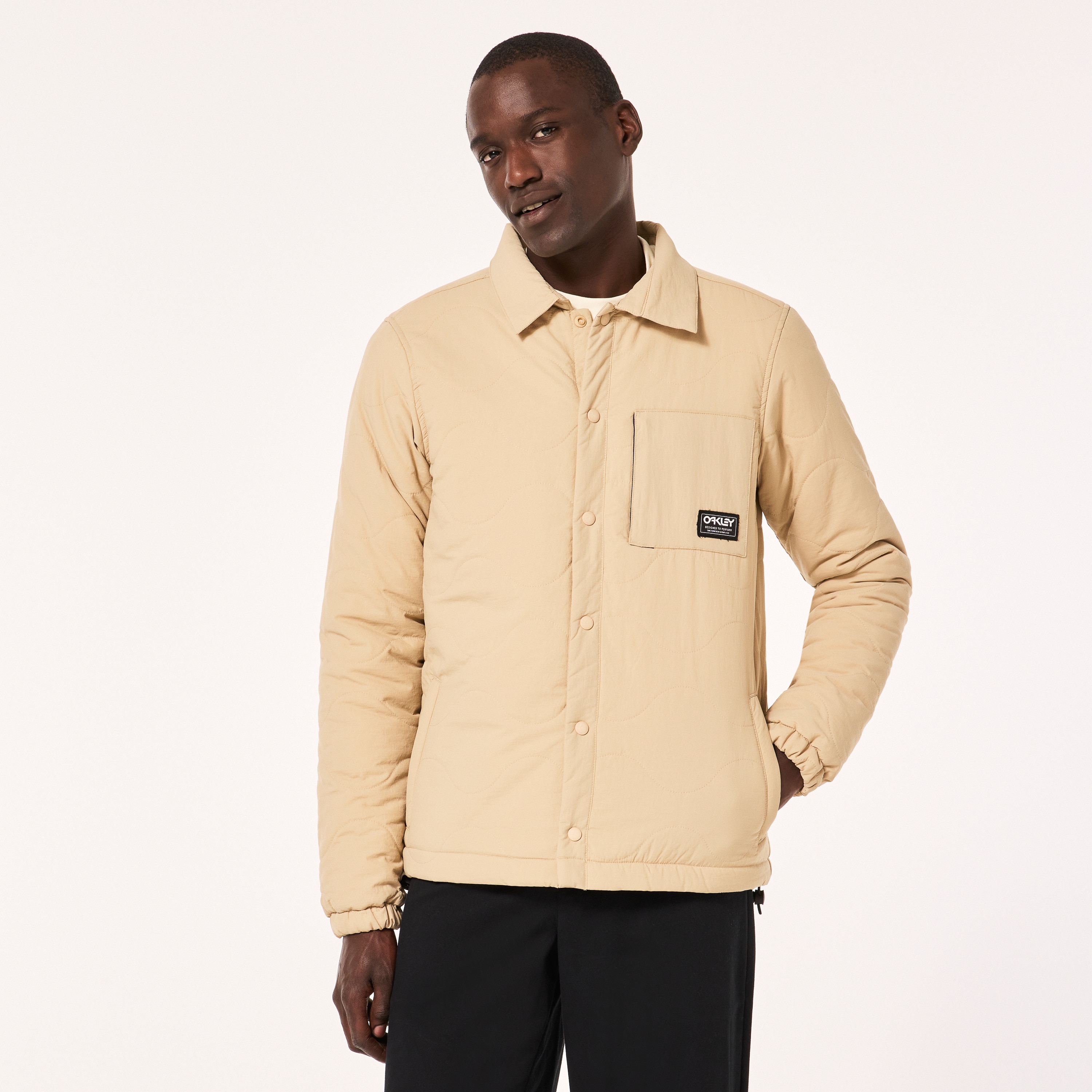 【CPG GOLF】SOLOTEX×Octa 4WAY ウィンドウジャケット Oakley Quilted Sherpa Jacket in Humus | Oakley® US