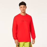 Saturdays NYC X Oakley LS Tee - Flame Scarlet