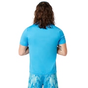 Ellipse Logo Rashguard - Hawaiian Blue