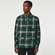 Cabin Plaid Flannel - Green Check