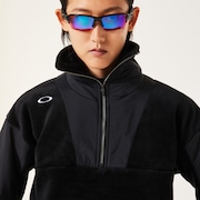 Elevate Pullover H/Z Fleece - Blackout