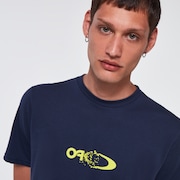 Logo Collision Tee - Black Iris