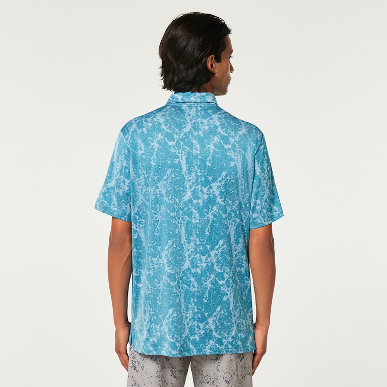 Oakley Marble Jaquard - Aurora Blue