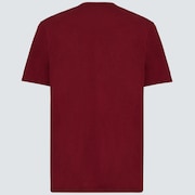 Blurred Scatter Skull Tee - Iron Red