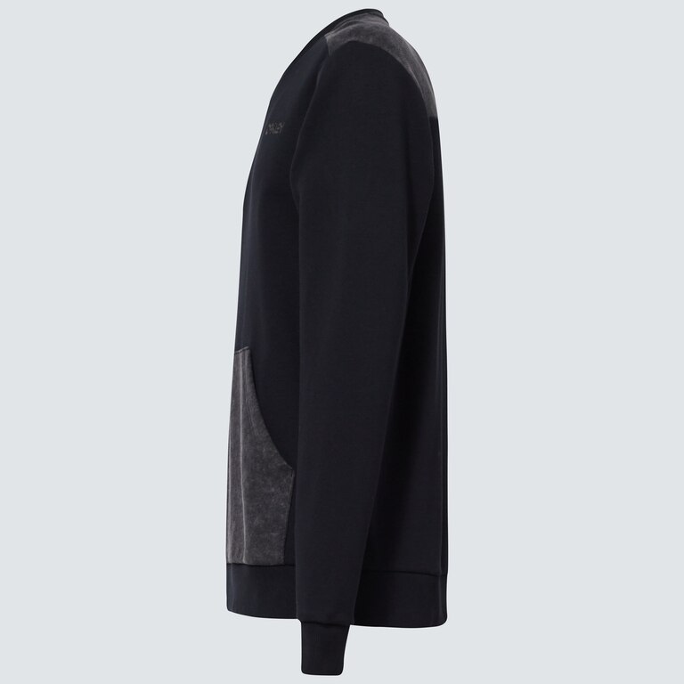 Soft Dye Crew Sweatshirt - Blackout
