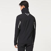 Skull Synchronism Aloft Mock Neck - Blackout